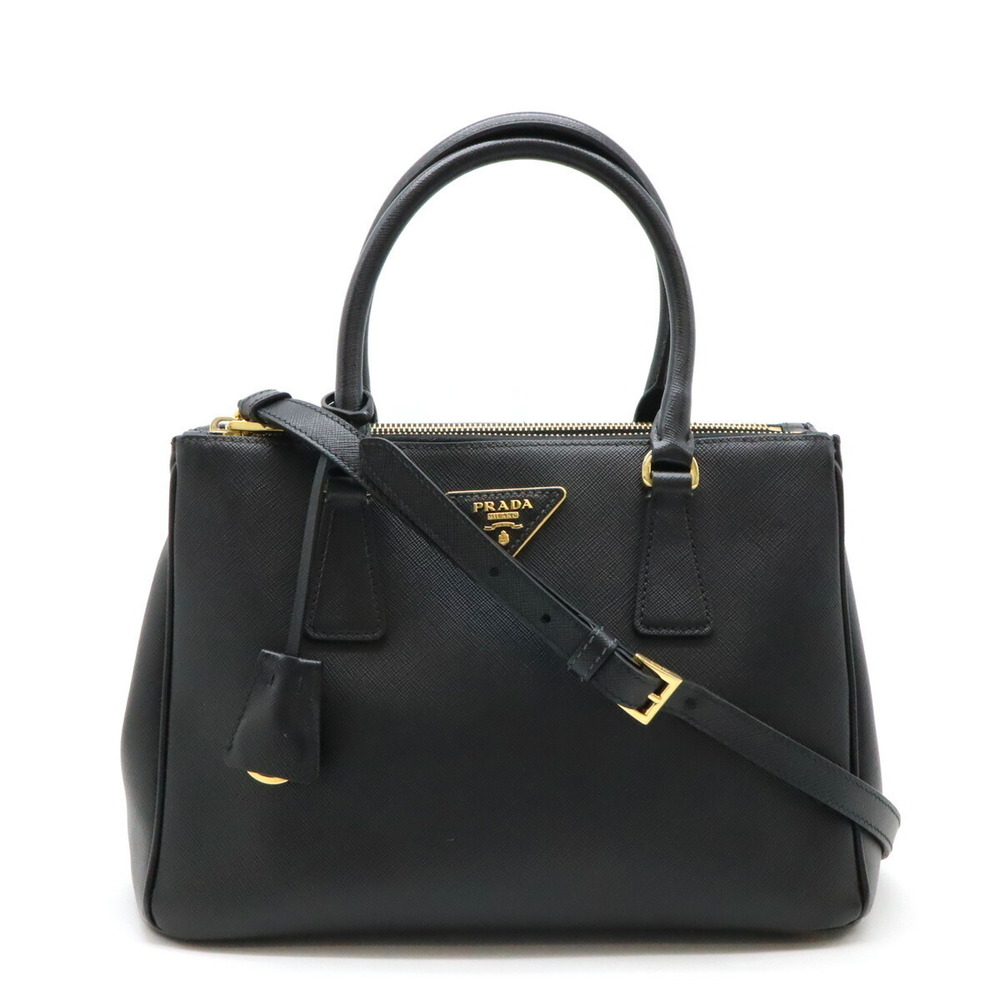 Prada Black leather Nero Crossbody Galleria - Picture 2 of 9